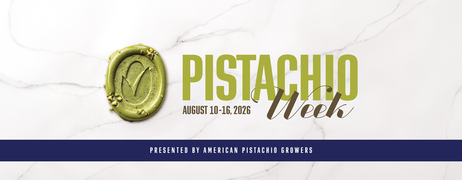 Pistachio Week
