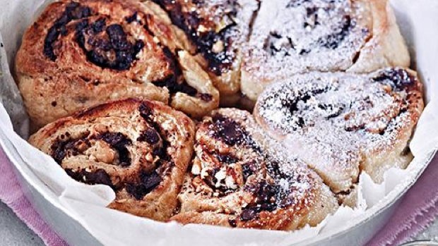 Chocolate & Pistachio Boston Rolls | Courtesy of Sweet Paul Magazine