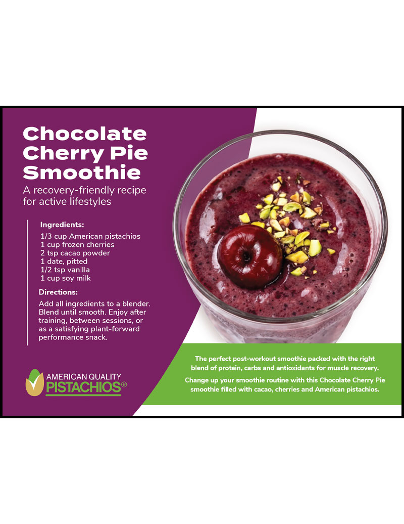 Chocolate Cherry Pie Smoothie