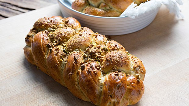 Pistachio Challah