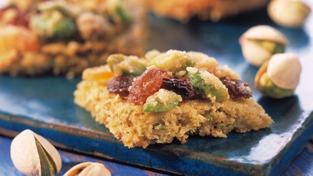 Pistachio Power Bars