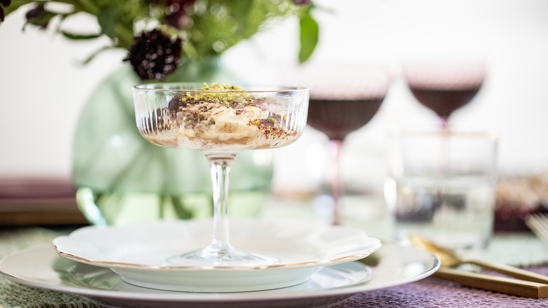 Pistachio Tiramisu