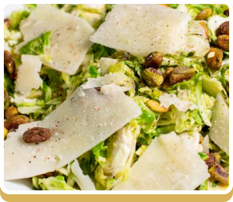 Pistachio Brussels Sprouts Salad