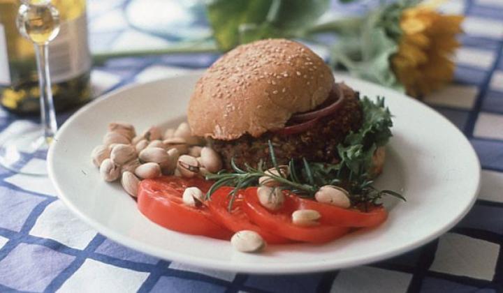 Pistachio "Veggie" Burgers