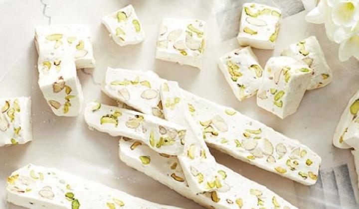 Nougat Blanc with Pistachios