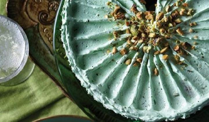 Pistachio Layer Cake