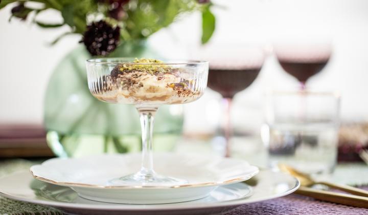 Pistachio Tiramisu