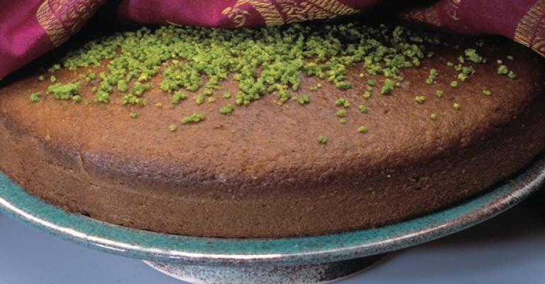 Kermani-Style Pistachio Cake 